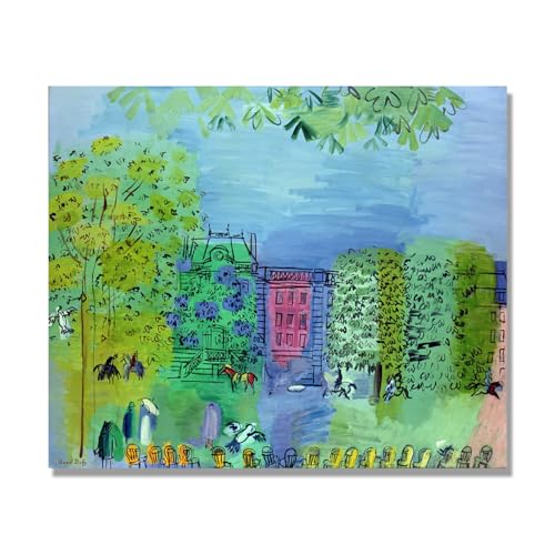 Reproduction tableau Raoul Dufy Forest Avenue une toile de haute qualité