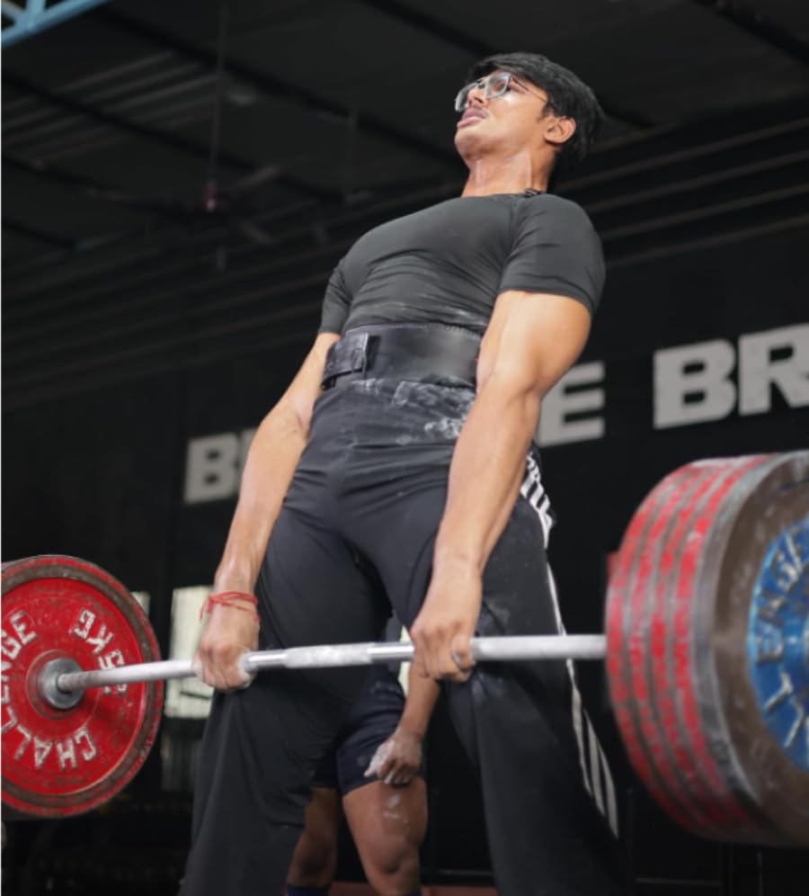 Image of Lever Belt | 10MM Full Grain Genuine Leather | Black, Black Buckle | Flip Lever Closure | Powerlifting Squats & Deadlifts | Small (26-34 in)