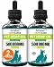 Kinpur (2 PACK | 20 000MG) Hemp Oil for Dogs & Cats - Anxiety Relief for Dogs & Cats - Pet Hemp Oil - Supports Hip & Joint Health - Made in USA - Natural Relief for Pain - Omega 3, 6 & 9