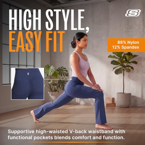 Image of Skechers | Active, GO FLEX, 4-Way Stretch, Moisture-Wicking, UPF 40+, High-Waisted