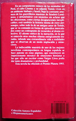 Lituma En Los Andes/Lituma in the Andes [Spanish] B001V9C26O Book Cover
