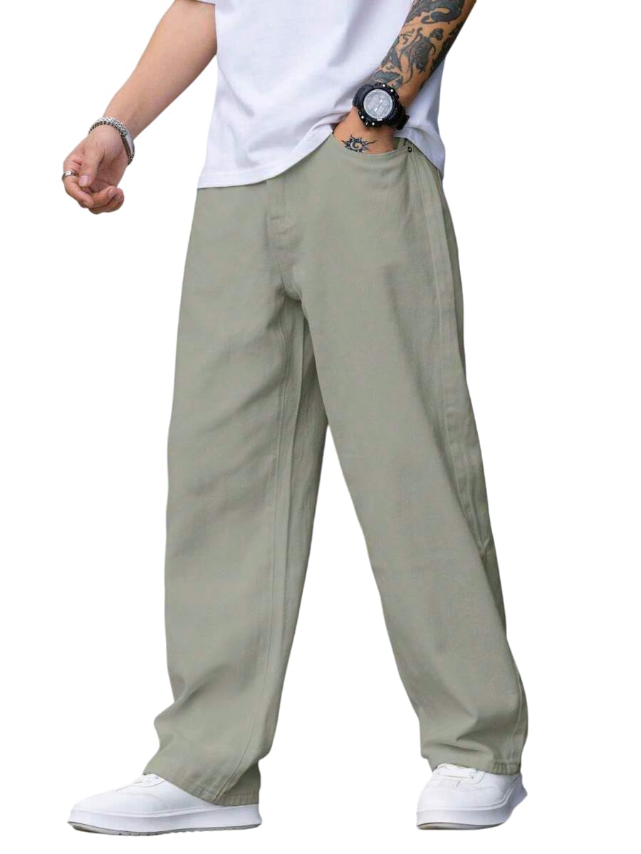 RAGZO Baggy Loose Fit Jeans Pant for Men || Jeans for Men