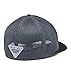 Columbia Unisex PFG Mesh Fish Flag Ball Cap, Black/Graphite, L/XL