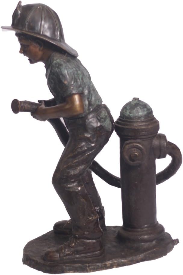 World of Bronze Statues Warehouse RGA0835 Fireman 'Fireboy