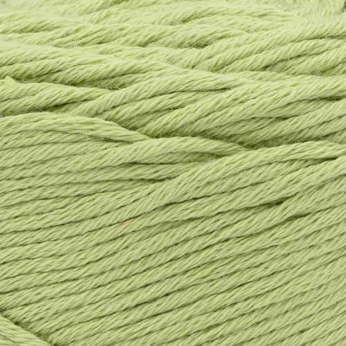 Image of Lion Brand Yarn, Coboo Cotton Blend Crochet Yarn, Celery, Green, 3 Pack