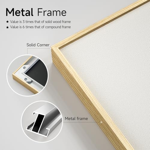 Framed Boho Beach Coastal Wall Art for Living Room, Large Neutral Abstract Coastal Canvas Artwork for Walls, 3 Piece Minimalist Ocean Picture Print for Living Room Bedroom Kitchen Wall Decor, 16x24 In - Image 5