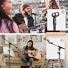Mic Stand Tripod Microphone Stand Boom Mic Stand, Adjustable Mic Stand Floor Boom Arm with Microphone Holder, Compatible with Blue Yeti Shure SM58 SM57 SM48 Samson Q2U Fifine K6 K688 AM8 #1