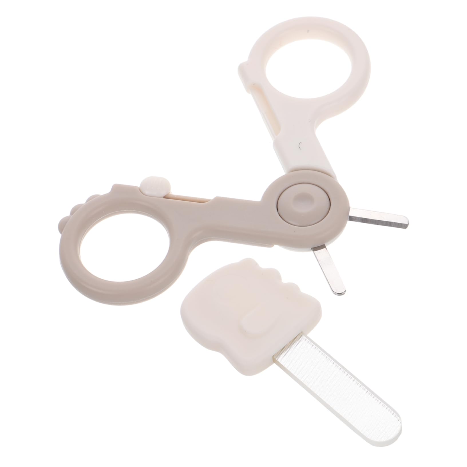 Kisangel Infant Nail Clippers Nail Repair Scissors for Newborn Toddler Baby Safe