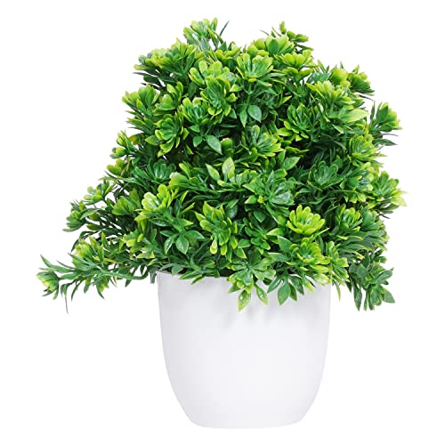 Image of Dekorly Vibrant Colors Artificial Flower Potted Plants for Decoration Purposes (Multicolour, Set of 6 Pieces)