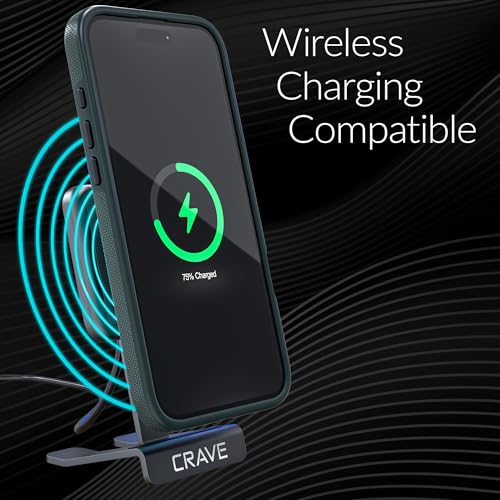 Image of Crave Dual Guard Compatible with iPhone 16 Plus Case, Compatible with MagSafe Shockproof Protection Dual Layer Case for Apple iPhone 16 Plus (6.7 inch) - Green
