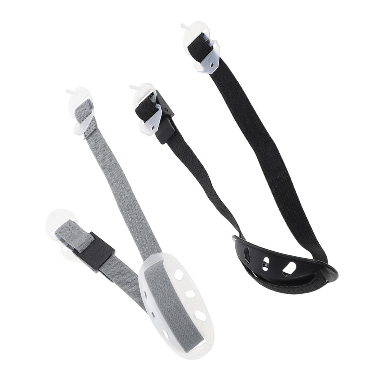 Yardwe 2sets Safety Helmet Sweatband Easy Install Chin Strap for Hard Hat Accessory 2pcs*2