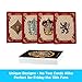 AQUARIUS Harry Potter Playing Cards - House Crests Themed Deck of Cards for Your Favorite Card Games - Officially Licensed Harry Potter Merchandise & Collectibles