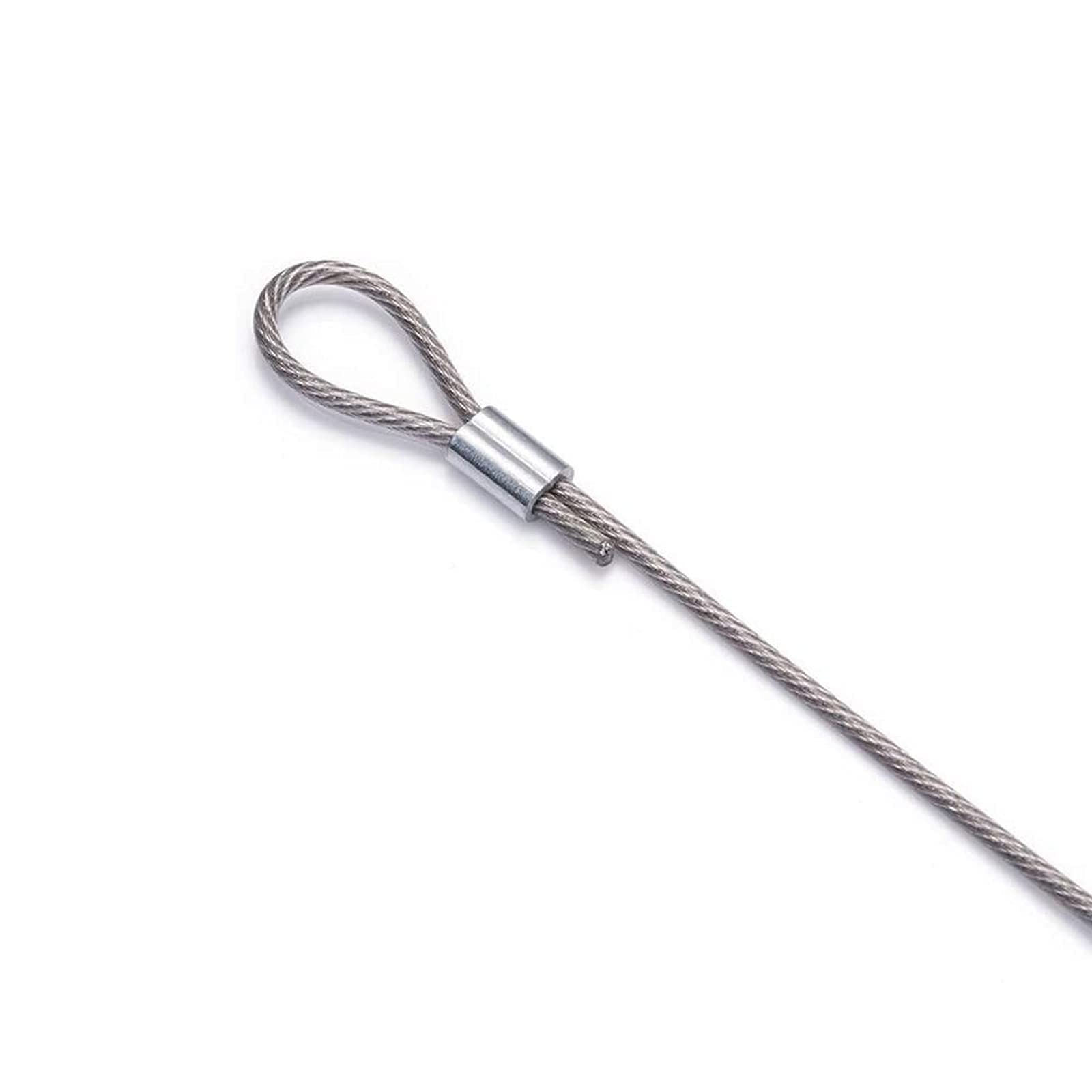 Buy TOSCOS 100PCS Aluminum Crimping Loop Sleeve Clips 2mm Aluminium