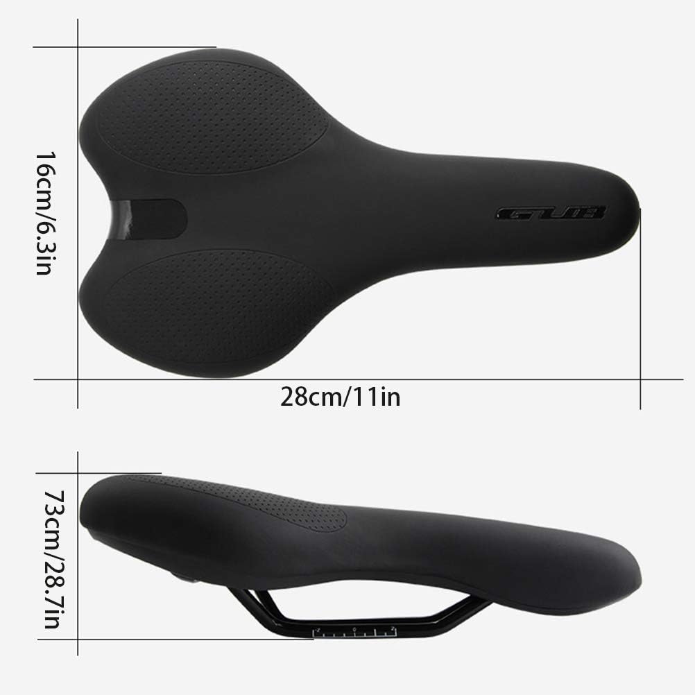 FreshWater Bicycle Saddle MTB Road Bike Cycling Soft Saddle Seat Cushion Seat Comfortable Cycling Seat : Patio, Lawn & Garden