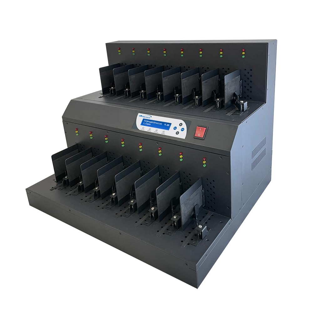 Vinpower 15 Targets Standalone SATA PRO Hard Drive Duplicator Supports Copying or Erasing 2.5