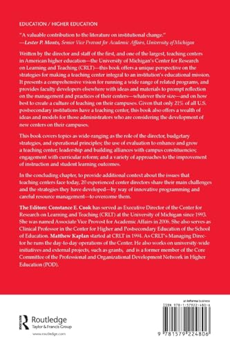 Advancing the Culture of Teaching on Campus: How a Teaching Center Can Make a Difference - Image 2