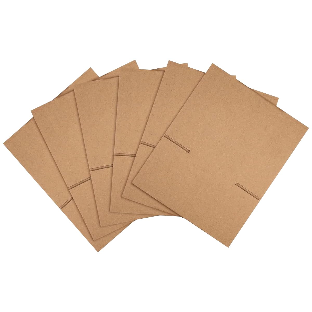 10 szt. jednościennych pudełek z tektury falistej, 20 x 10,5 x 13,5 cm, brązowe opakowania paczkowe, pudełka wysyłkowe do przeprowadzki, opakowanie prezentowe