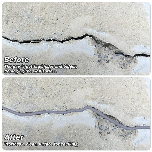 Image of Frienda Backer Rod Foam Rubber Caulk Saver Concrete Expansion Joint Filler Weather Strip Seal for Gaps and Joints (Grey,1 /4 Inch x 50 ft)