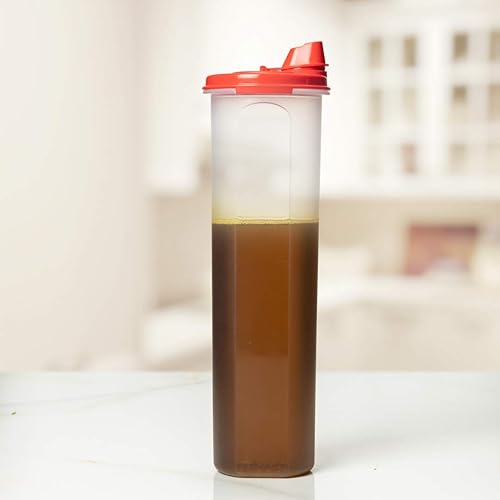 Vista 4 de Tupperware Mega Magic Flow - Contenedor de almacenamiento de 1,1 litros (123)