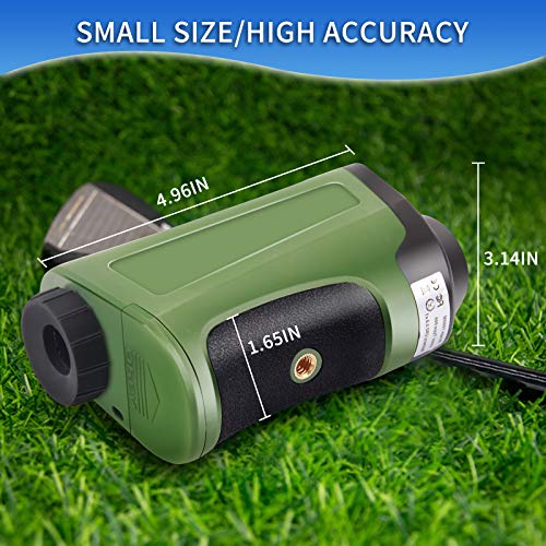 image for BOPOREA Laser Rangefinder 1100Y for Golf/Bow Hunting/Shooting High-Pre