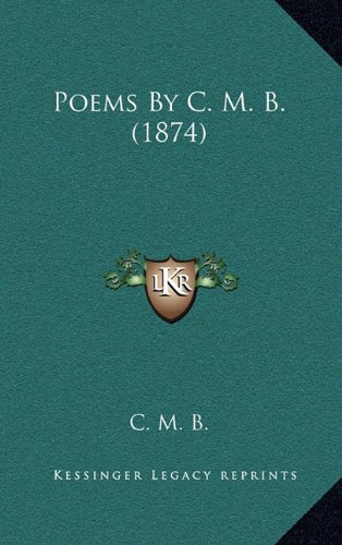 Poems By C. M. B. (1874)