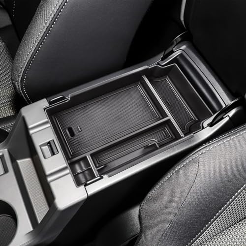 EDBETOS Center Console Organizer Compatible with 2024 2025 2026 Subaru Crosstrek and Subaru Impreza Accessories ABS Plastic Material Armrest Box Insert Tray Secondary Storage Pallet Accessories, Black