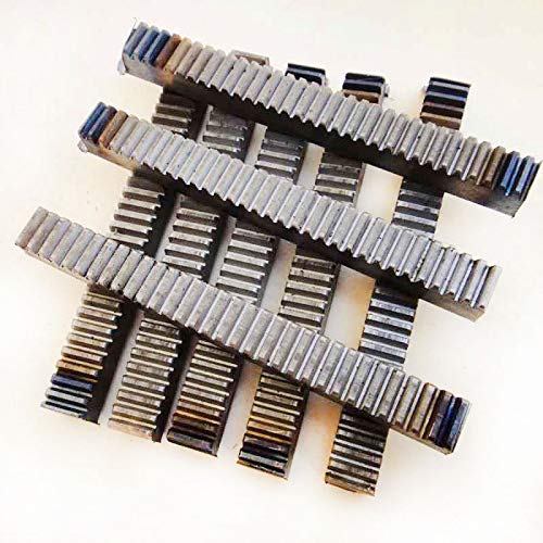 Power Transmission Material Model for Small Manufacturing of Steel Rack 1 Modulus M1 Gear Rack DIY Drive Rack - (Number of Teeth: 30cm)