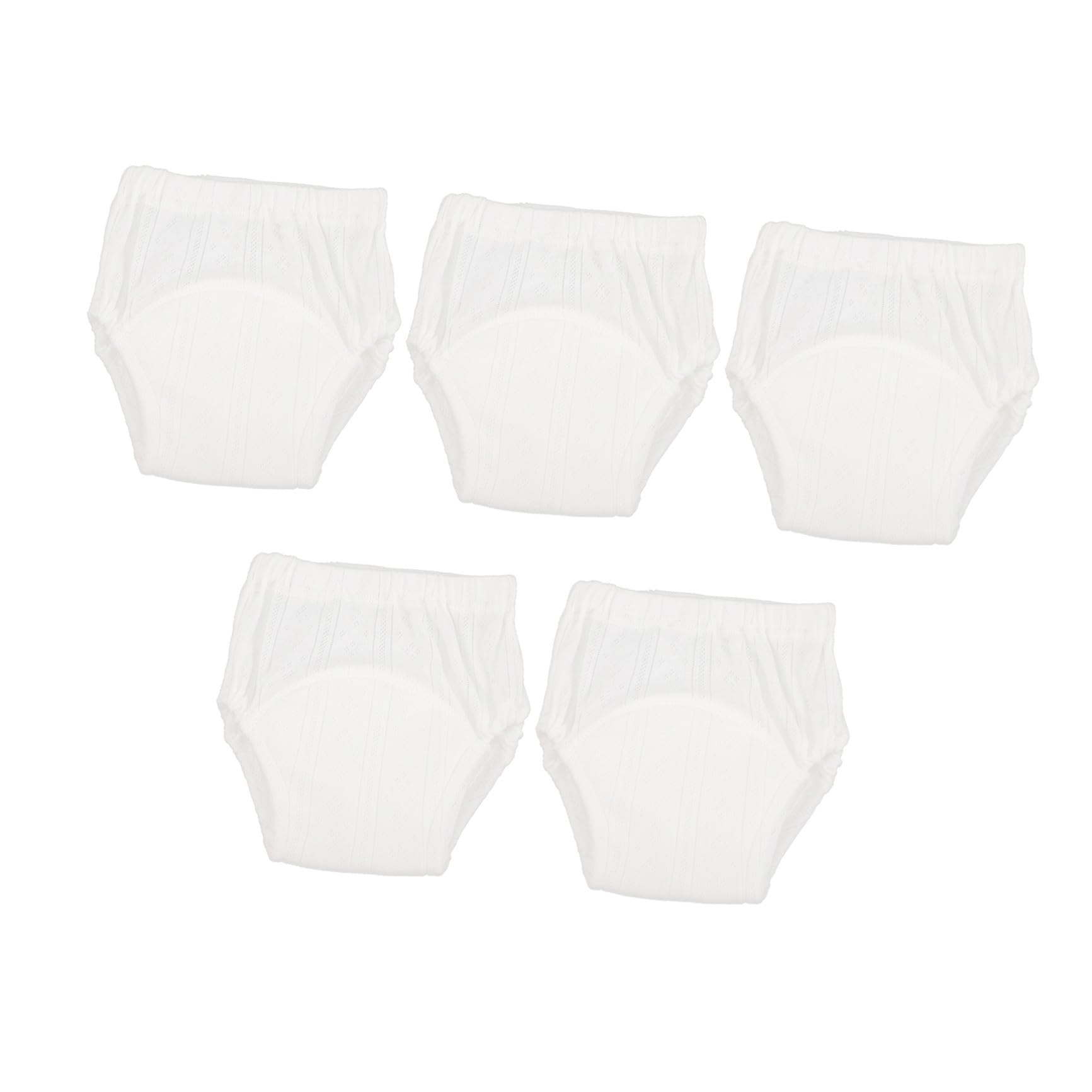 ORFOFE Pantalones de Entrenamiento 5 Piezas Lavables de Algodón para Bebés que Mantiene Seco Ropa Interior de Aprendizaje de 9-11kg Adecuado para Niños