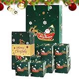 Durabilité assurée : ces boîtes de Noël présentent une construction en carton épais et une conception structurelle sans déformation, garantissant une utilisation pour les célébrations des fêtes et les besoins de stockage tout en résistant à l'usure répétée, ce qui les rend idéales pour présenter et des articles de fête année après année.