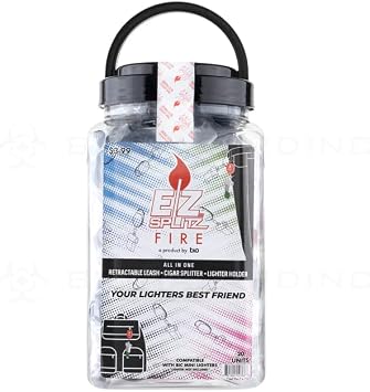 EZ SPLITZ Cigarillo Splitters - Small, Portable with Keychain, Makes a Precise Clean Cut
