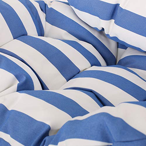 Christopher Knight Home Hammock/Swing, White + Blue - Image 8