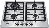 Cooktop a Gás 04 Bocas Eos Ecg04 Inox Bivolt