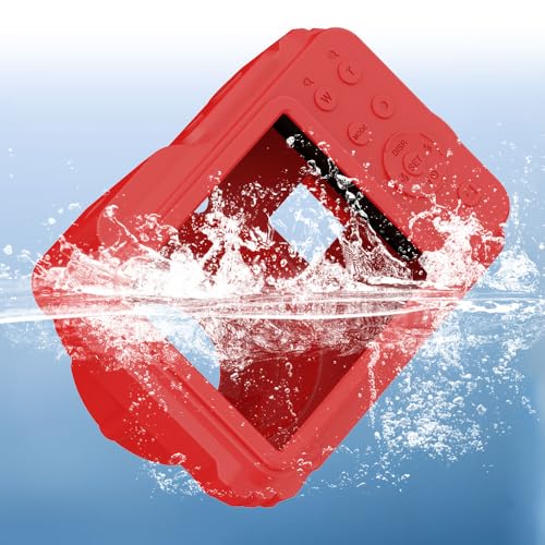 Funda de silicona para cámara pixpro wpz2 con protector de pantalla y correa roja miniatura 6