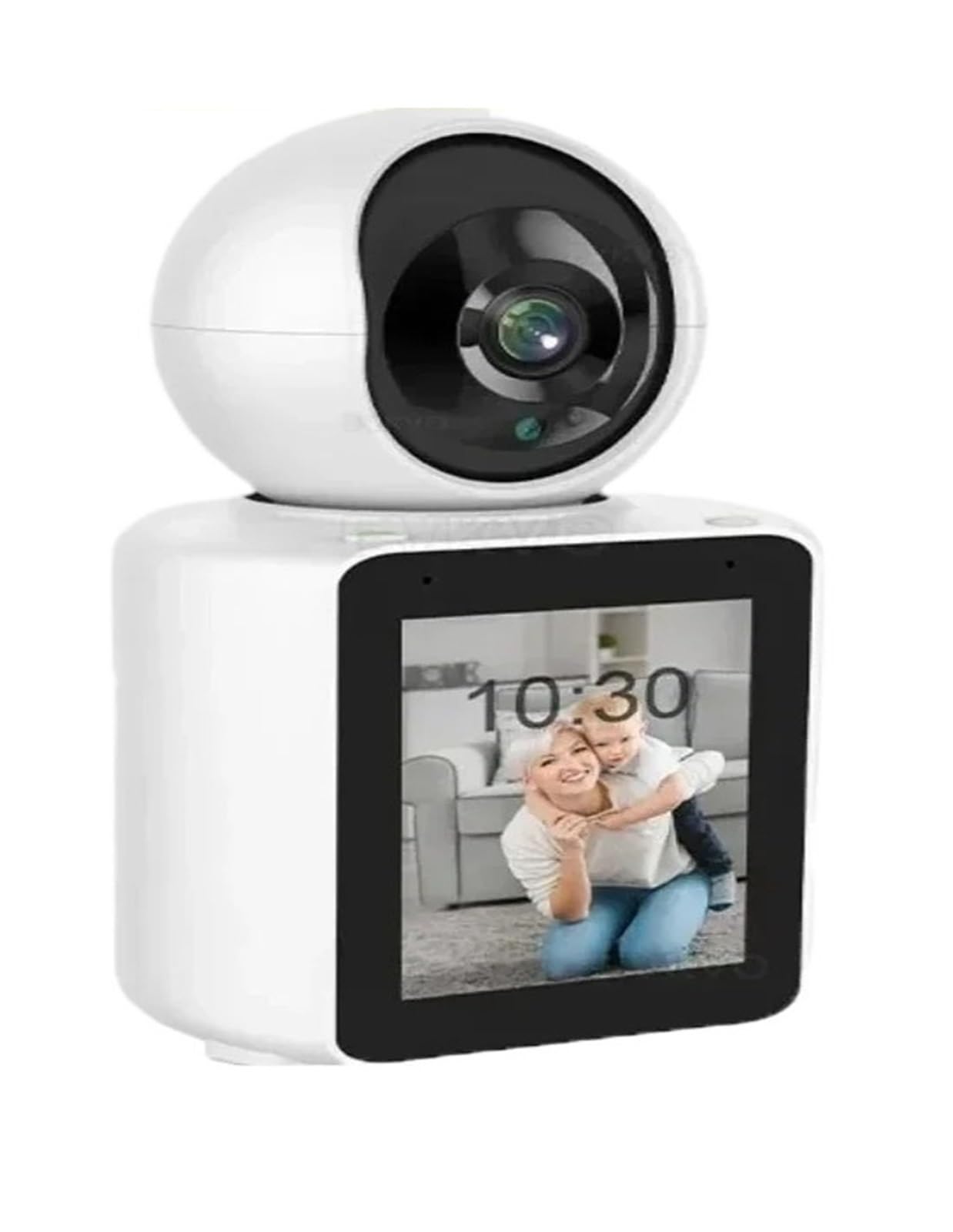 Caméra bébé 2 MP WiFi avec suivi PTZ à 350 degrés et stockage de 32 Go inclus