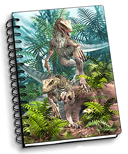 3D Raptor "Bad Boys" dinosaur notebook - by Artgame