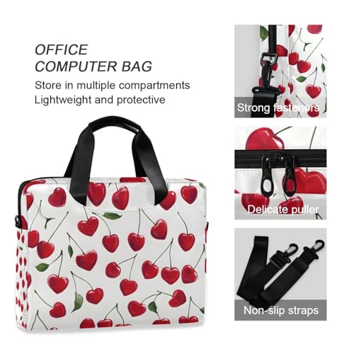 Funda para portátil ALaza patrón corazón rojo 13-15.6" miniatura 6
