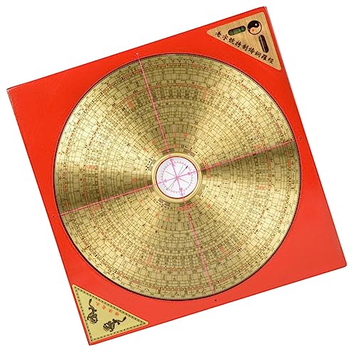 Boussole chinoise traditionnelle SOIMISS, l'objet en laiton idéal pour les randonneurs