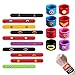 Produktbild 10 Stücke Schnapparmbänder für Kinder Superhelden Slap Bands Silikon Wristband Party Bag Füllstoffe Slaps Armbänder Set für Jungen Mädchen Birthday Favors