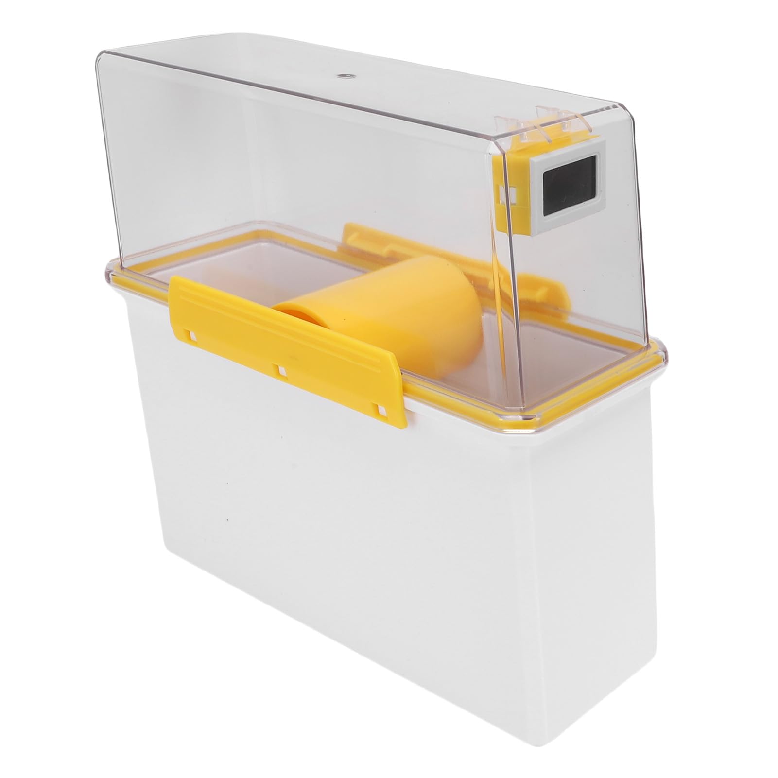 Caja Secadora de Filamentos para Impresión 3D, Diseño Sellado Transparente con Portacarretes y Medidor de Humedad, para Almacenamiento y Secado de Filamentos de 1,75 Mm