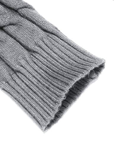 Image of COOFANDY Men's Slim Fit Turtleneck Sweater Casual Twisted Knitted Pullover | Turtleneck Design, Cable Knit Texture with Ultra Stretch, Slim Fit Thermal, Business Casual Office Wear, Fall Winter Clothing