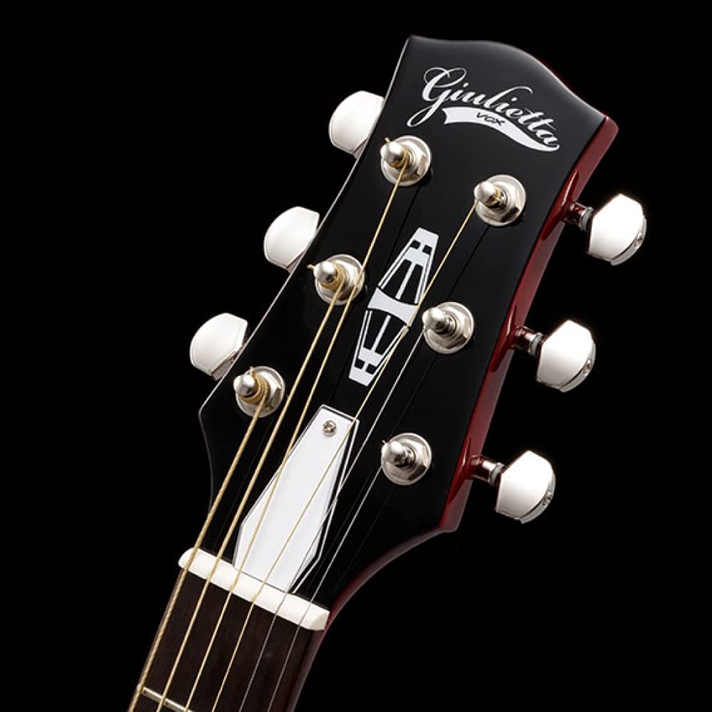 VOX - GIULIETTA VGA-3D-TK TRANS, Chitarra Semi-Acustica, Colore Nero