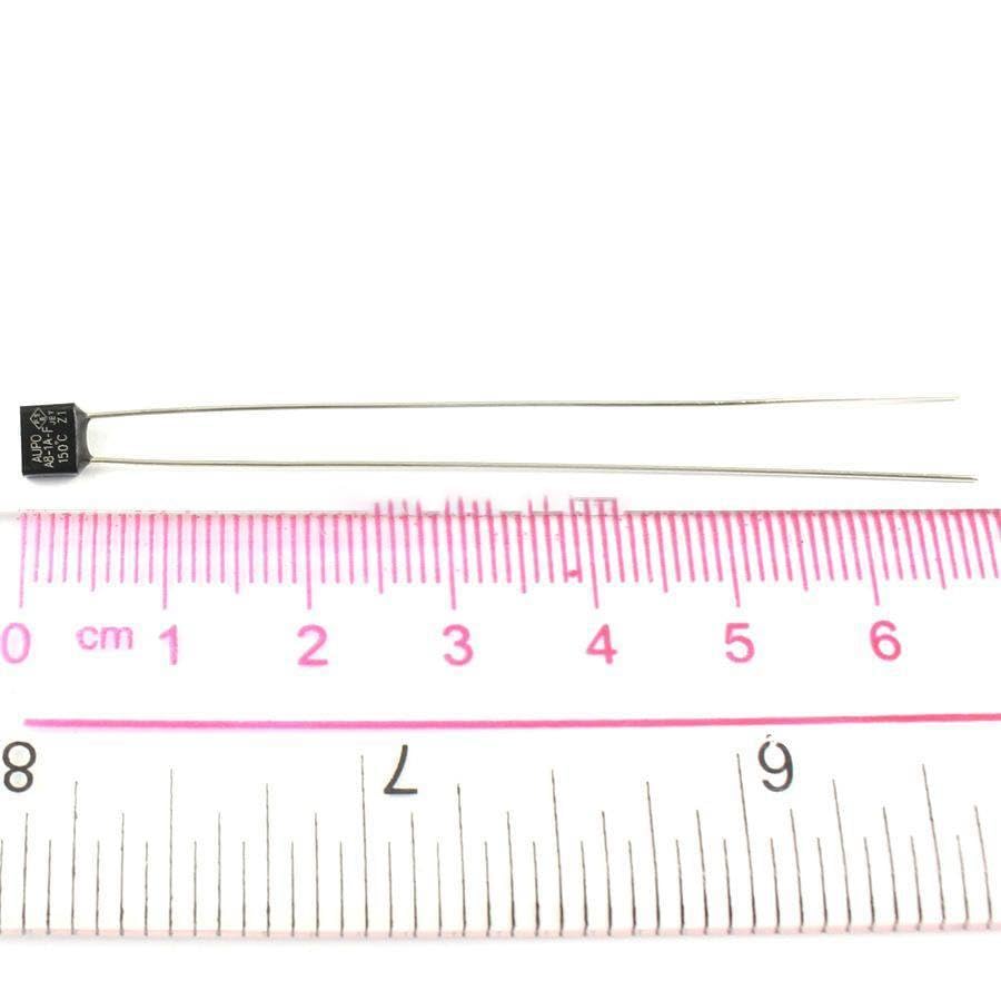 100 Pcs Thermal Fuse Cutoff TF 150 Degree 250V 1A A8-1A-F