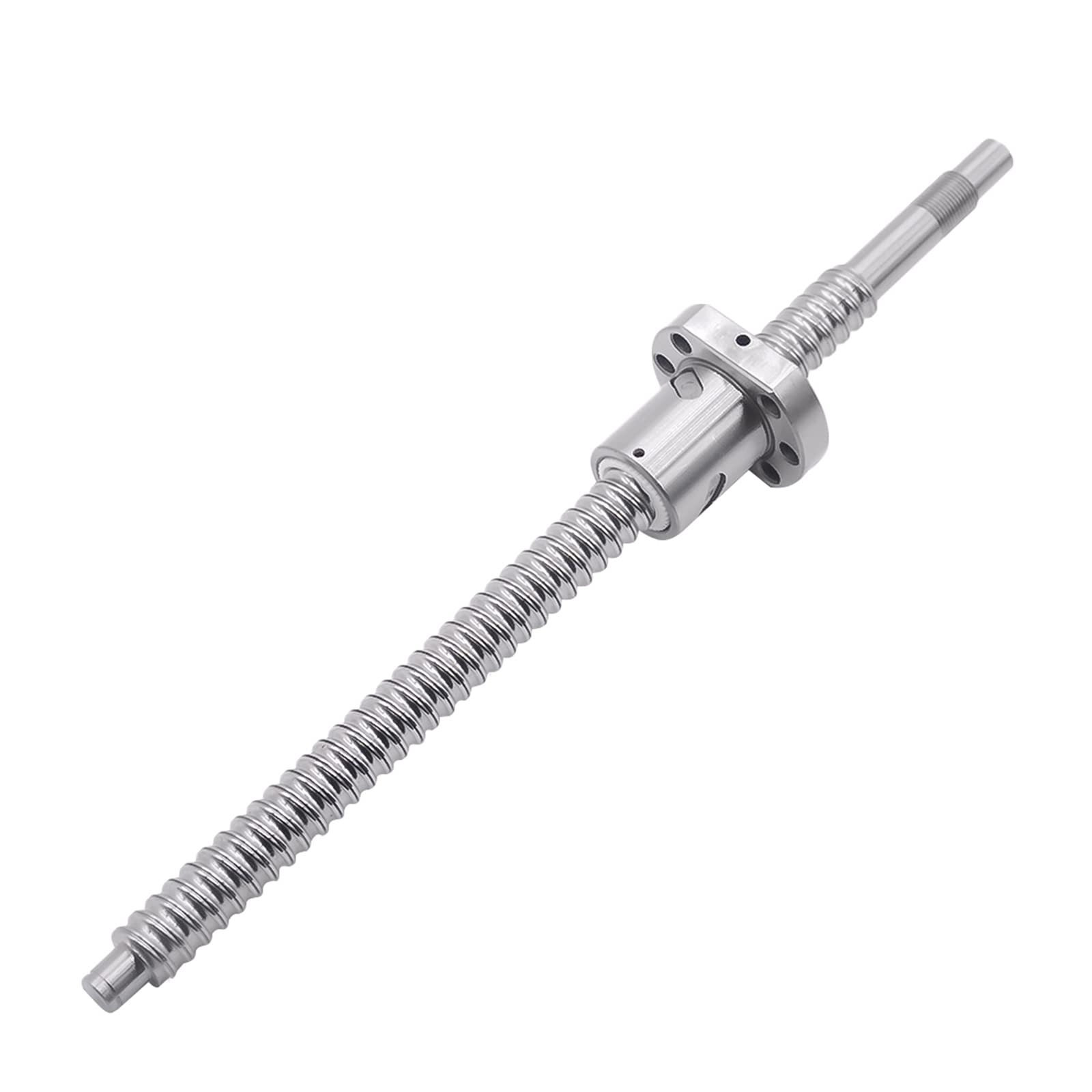 SFU1605 Juego de husillo de bolas de 600 mm, husillo roscado de acero inoxidable, husillo de bolas con soporte BK12/BF12, carcasa de tuerca y juego de embrague, piezas CNC