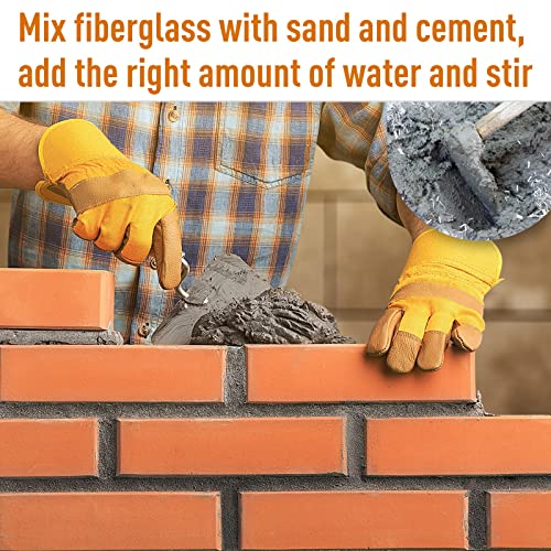 Frienda FRIENDA-0726SF856 8.8 Lb 1/4 Inch Chopped Fiberglass Fibers Strands thumb #3