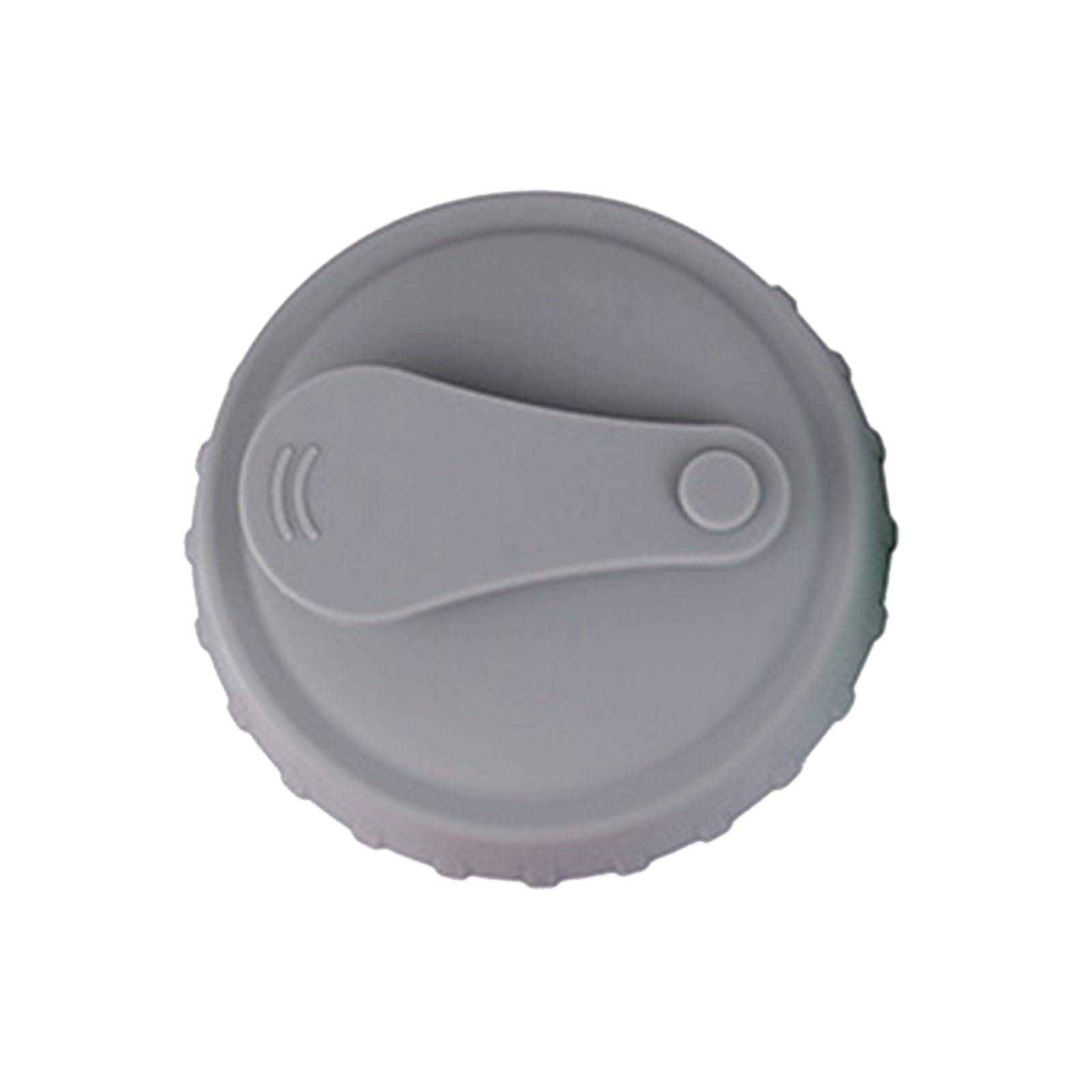 Osniyaw Grey Leak-Proof Silicone Lid For Cans Keeps Drinks Fresh, Secure Seal Prevents Spills, Dishwasher Safe, Soft, Flexible, Reusable Seal