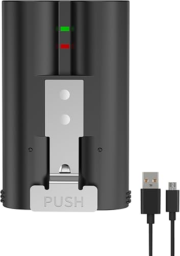 JUBOTY 1 paquete de batería interna de iones de litio de 6040 mAh de repuesto compatible con timbre de video anillo, 233plus4 cámaracámara