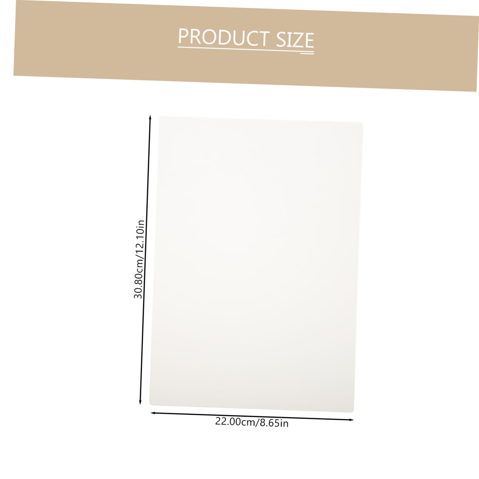 Housoutil Thermal Laminating Films 100pcs Film Laminating Sheets Photo Sealing Supplies Material