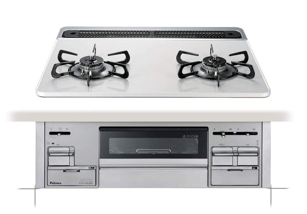 Amazon.co.jp: パロマ ガスビルトインコンロ シスト PD-200WS-60CV 