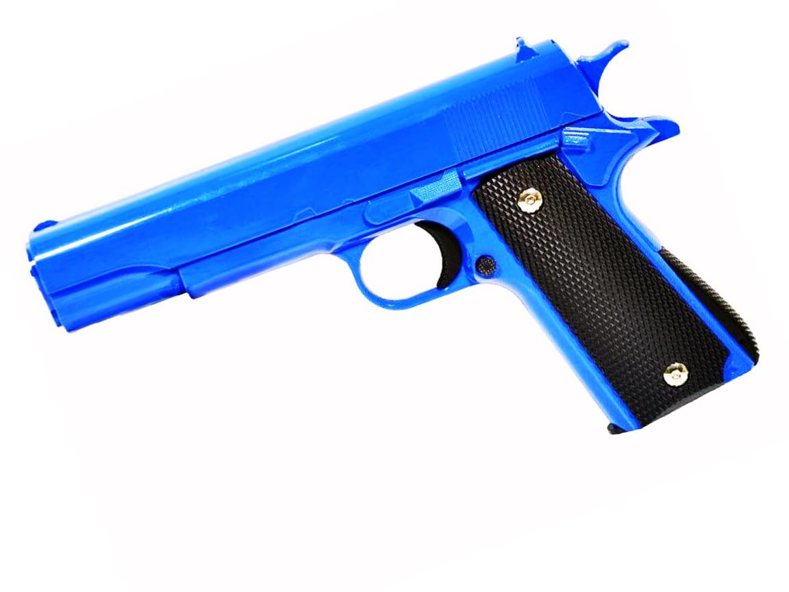 G/HA Series Academy Edition – Two‑Tone Blue Zinc Alloy Spring‑Powered 6mm Precision Sports Training Model with 10 Round Magazine & 1000‑Pellets 0.12g BB Set