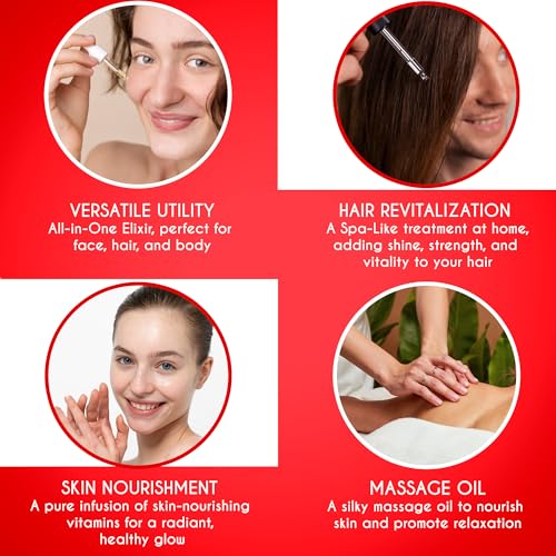 Kanzy Aceite de Rosa Mosqueta 50ml Prensado en Frío sin Refinar Rosa Mosqueta para Cicatrices y Estrías, usado como Hidratante para Cuerpo y Piel - imagen 5